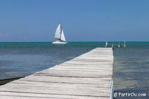View from Caye Caulker - Belize