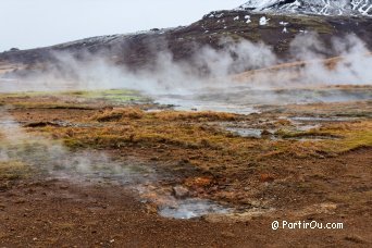 Site of Geysir - Iceland