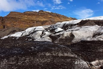 Glacier Slheimajkull - Iceland