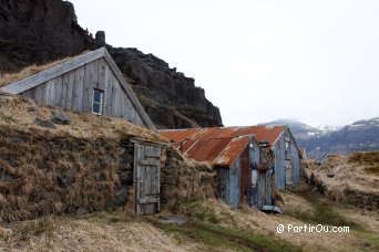 Old village of Npsstaur - Iceland