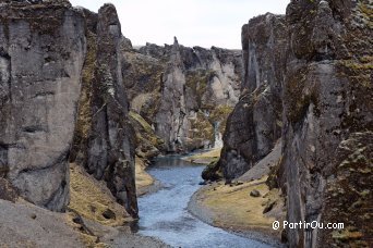 Canyon of Fjarrgljfur - Iceland