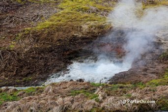 Geothermal activity of Hverageri - Iceland