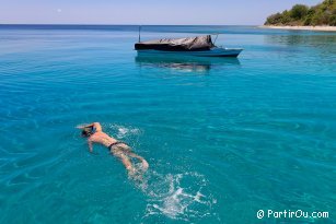 Snorkeling around Moyo Island - Indonesia