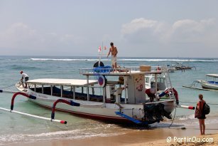 Boarding for Nusa Lembongan Island - Bali - Indonesia