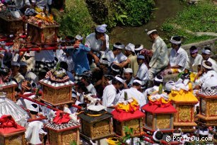 Religious ceremony at Bali - Indonesia