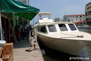 Water Taxi at Belize City