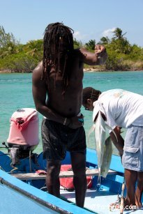 Fishing at Caye Caulker - Belize