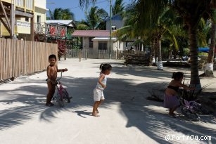 Children from Caye Caulker - Belize