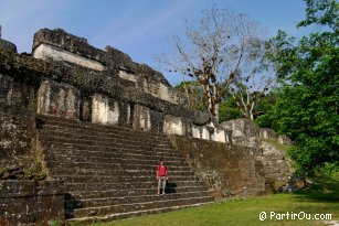 Central Acropole at Tikal - Guatemala