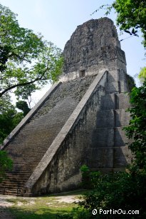 Temple V of Tikal - Guatemala