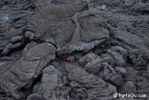 Lava from Pacaya volcano - Guatemala