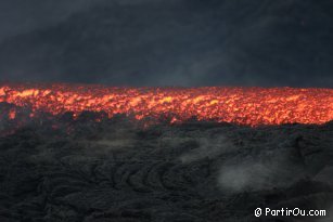 Lava on Pacaya volcano - Guatemala
