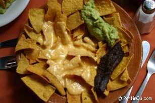 Nachos, a guatemalan plate