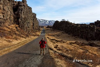 Break Almannagja at Pingvellir - Iceland