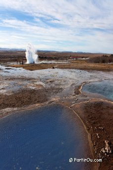 Blesi and Strokkur - Iceland