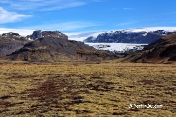 Glacier Slheimajkull - Iceland