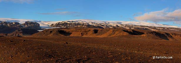 Glacier Slheimajkull - Iceland