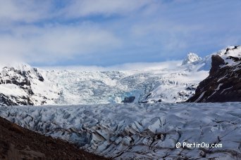 Glacier of Svinafellsjkull - Iceland