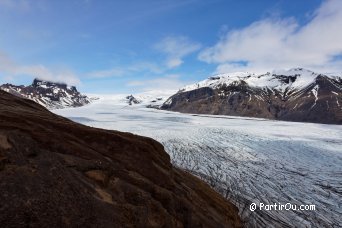 Glacier of Skaftafellsjkull - Iceland