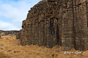 Dverghamarar basaltic organs - Iceland