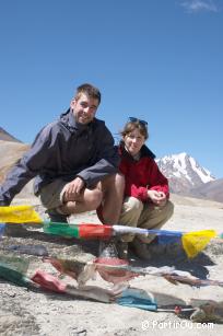 in the region of Ladakh, at 5000 meters high