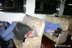 Night in the ferryboat Lombok/Bali - Indonesia