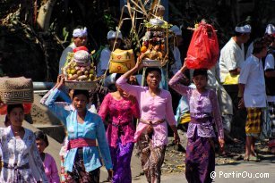 Religious ceremony at Bali - Indonesia