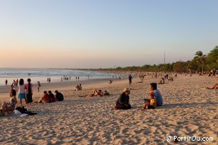 Kuta Beach at Bali - Indonesia