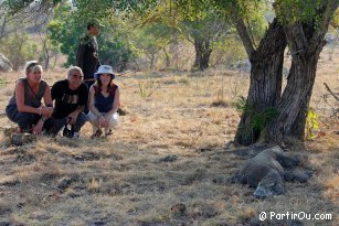 Observation of a Komodo varan on Rinca island - Indonesia