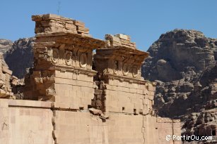 Qasr al-Bint at Petra - Jordan