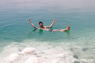 in Jordan, bath in the Dead Sea