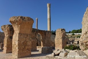 Les thermes d'Antonin de Carthage - Tunisia