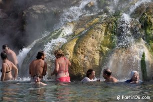 Source d'eau chaude de Korbous - Tunisia